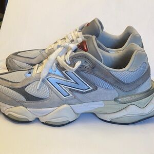 New Balance 9060 grey/white. 10 1/2 no box. Gently used